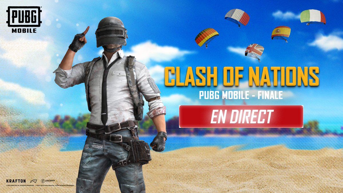 Xari_'s tweet photo. C'est le jour de vérité ! Je joue pour la team France dans le #ClashOfNation sur PUBG Mobile on va tout donner pour aller chercher la première place ! 🔥
> https://t.co/AIwPuULhdt
> Pour essayer le jeu gratuitement > https://t.co/GyeHALP0rB
#Sponso https://t.co/gmG00ChDUH