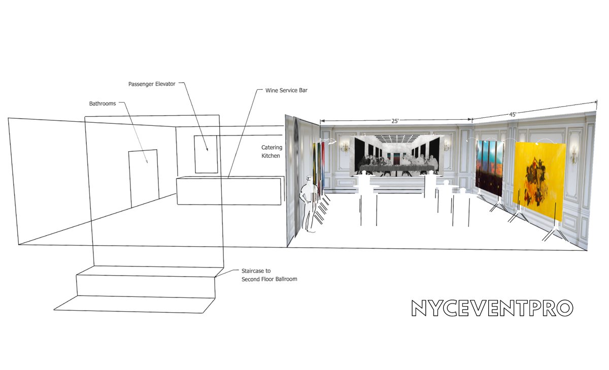 nyceventpro's tweet photo. Food and Bev to Fabrication - art handling, rentals, design, curation, permitting, and more - let us plan your next installation ~ https://t.co/Cq1drUZOqe