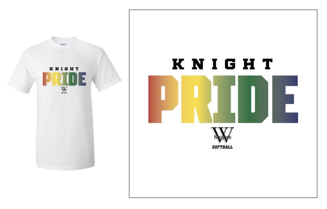 We will be hosting a PRIDE game on April 15th! We are making shirts available to our fans for $15. Link is in the bio to order (need orders by 10am on Friday 3/31)