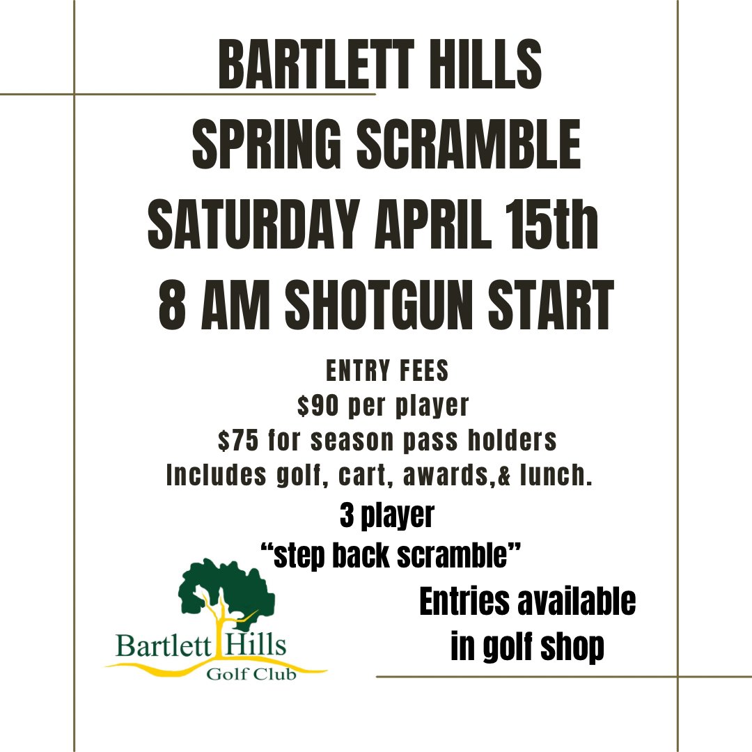 Bartlett Hills GC (@bartletthillsgc) on Twitter photo 