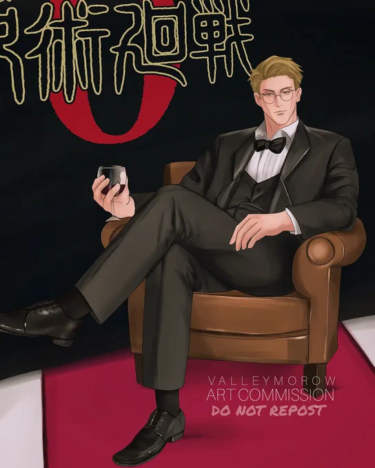 Business in the front...(1/2) tysm for allowing me to post this and for commissioning from me  #呪術廻戦 #七海建人 #nanamikento 