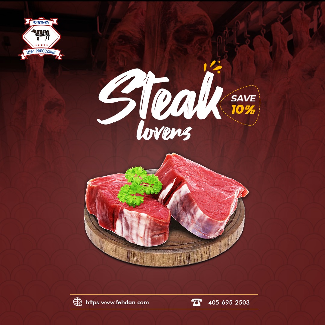 fehdanmeatp1's tweet photo. Love steak? You'll love our 10% discount offer even more! Simply show us you've seen our social media ad post to redeem your discount. #steaklove #yum #FehdanMeatProcessing #Discount https://t.co/fEUCpgvzMa