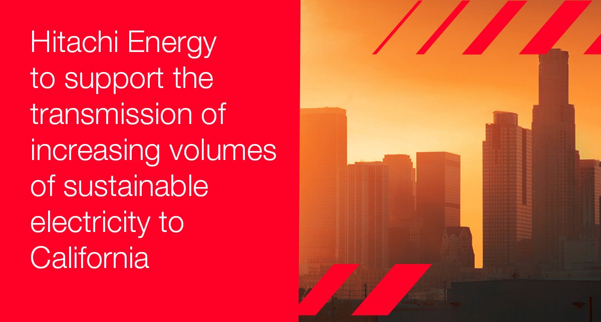 hitachienergy's tweet photo. 📢 We have been selected to upgrade the #HVDC ⚡ link from #Utah to #California for the Intermountain Power Project (#IPP), allowing Californian households to have low-carbon and reliable electricity. 🤩 👏🏽 🌍 

https://t.co/VGUA1uWDRf

#Utah #California #Sustainability #HVDC https://t.co/Wne4zl0w2r