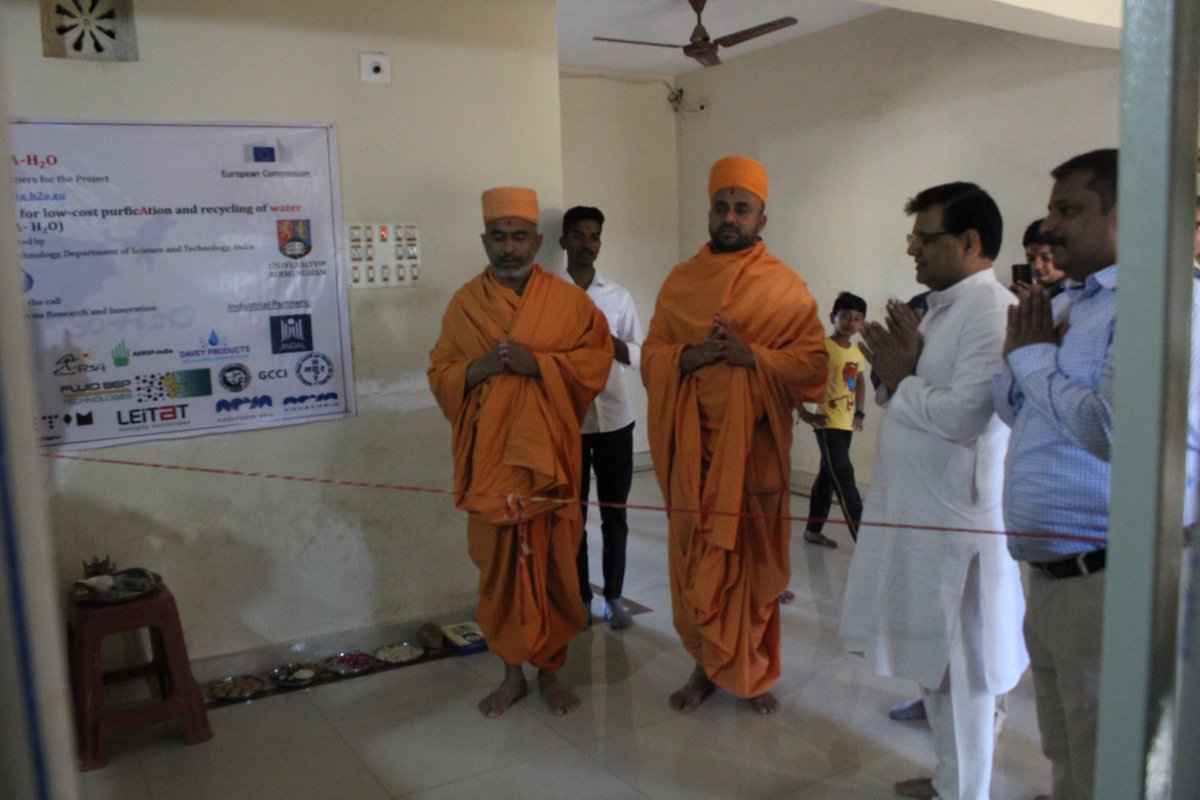 The IndiaH2O project has installed a new high efficiency system to provide drinking #water by desalinating groundwater in the village of Lodhva, #Gujarat where salination of #groundwater  threatens the livelihoods. youtu.be/Xqw15aoAWqc