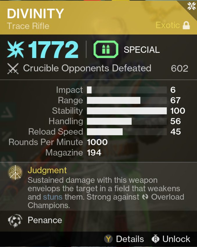 LordLeisuresuit's tweet photo. Big moment for me last night. Hit over 600 kills with Div in Crucible.
#Destiny2 #Destiny2Lightfall #forthememe https://t.co/VEkgwd6Y78
