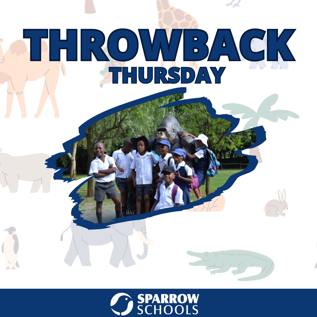#throwbackthursday  
The highlight of the first term was definitely the zoo trip for our foundation phase learners. We had joy, we had fun and we learnt a lot.😄🐵🙈🙉🙊🐒🐢🐘🦣🐪🐫🦘🦒🦙🦌🦩🦩🦢🦜🦤🦚🦡🦨🦝