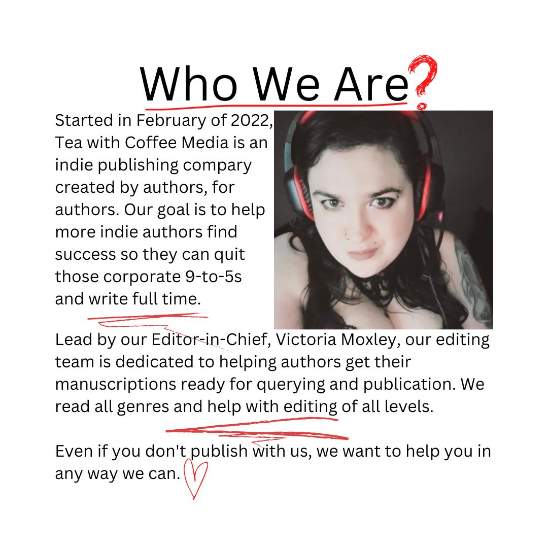 TeaWCoffeeMedia's tweet photo. Need a book editor? We can help!

Check out our website or commission us through #fiverr!

#commission #commissionsopen #indiepublisher #editor #editing #bookeditor #bookediting #editingcommissions #independentpublisher #indie

https://t.co/uC9HSqvVmk

https://t.co/eGgiI9NKTZ https://t.co/l8yLtVj16E