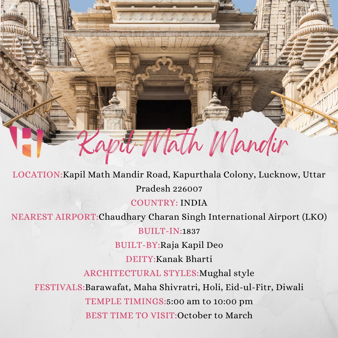HappyjourneyL's tweet photo. Kapil Math Mandir is a temple dedicated to Lord Shiva, located in the city of Lucknow, Uttar Pradesh, India. #KapilMathMandir #Lucknow #UttarPradesh #School #Education #MathTutoring #MathTutor #MathClasses #MathCourses #MathTraining  #india #happyjourneylife #hjlifeservices https://t.co/auxnNNl1C9
