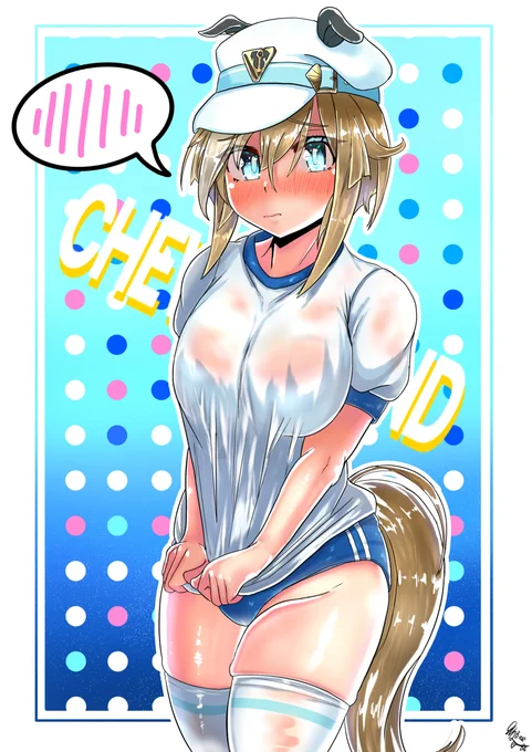 ブルマシュヴァルちゃん #ウマ娘プリティーダービー #ウマ娘 #ブルマ #体操服 #シュヴァルグラン(ウマ娘)  