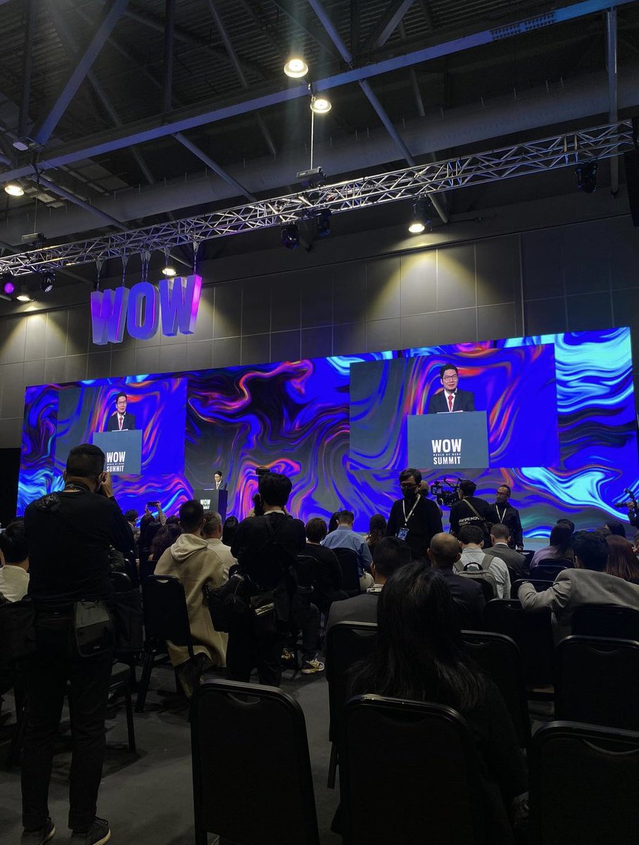 Scenes from Day 1 of the WOW Summit in Hong Kong📸

In an event graced by the who-is-who of the #web3 industry, we’re happy to have been represented by our founder <a href="/fmspiegl/">Florian M. Spiegl</a>👏

<a href="/fmspiegl/">Florian M. Spiegl</a> is one of the thought leaders on #tokenizaton &amp; everything in-between✅

#WOWSummitHK