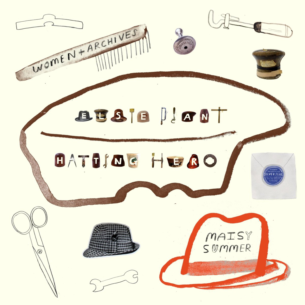 maisysummer_'s tweet photo. Lovely time chatting at the Women + Archives event at the Hat Museum + showing a WIP of my animation on suffragette, socialist &amp; birth control activist Elsie Plant from Stockport🎩

Feel v inspired by the other researchers + creatives examining what women mean to archives today! https://t.co/sc3YzCflq4