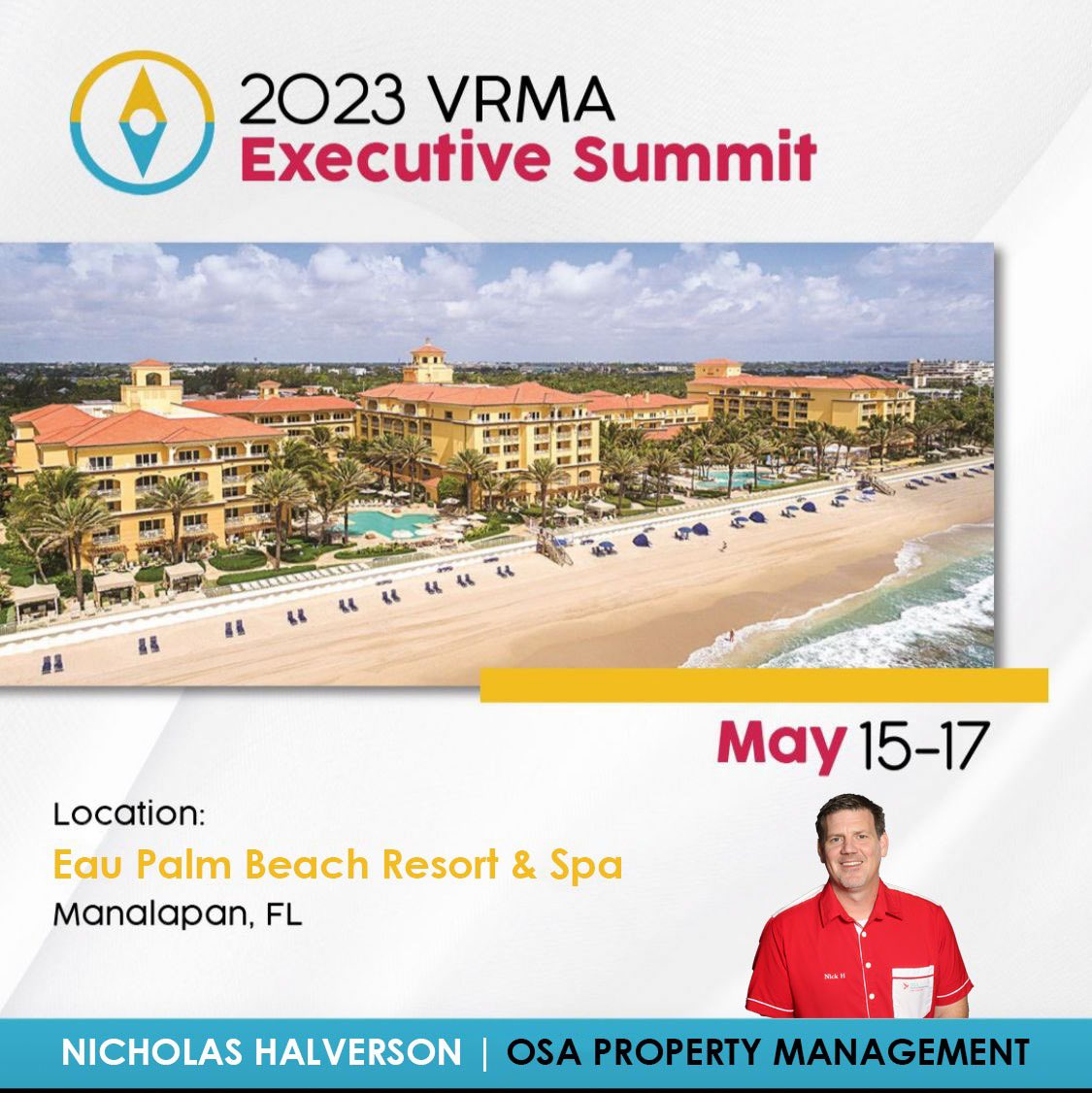 We are proud to announce that our CEO <a href="/NickHalver/">Nicholas Halverson</a>  will be a panelist at the <a href="/vrma/">Vacation Rental Management Association</a> Executive Summit May 15-17.  vrma.org/page/vrma-exec…
