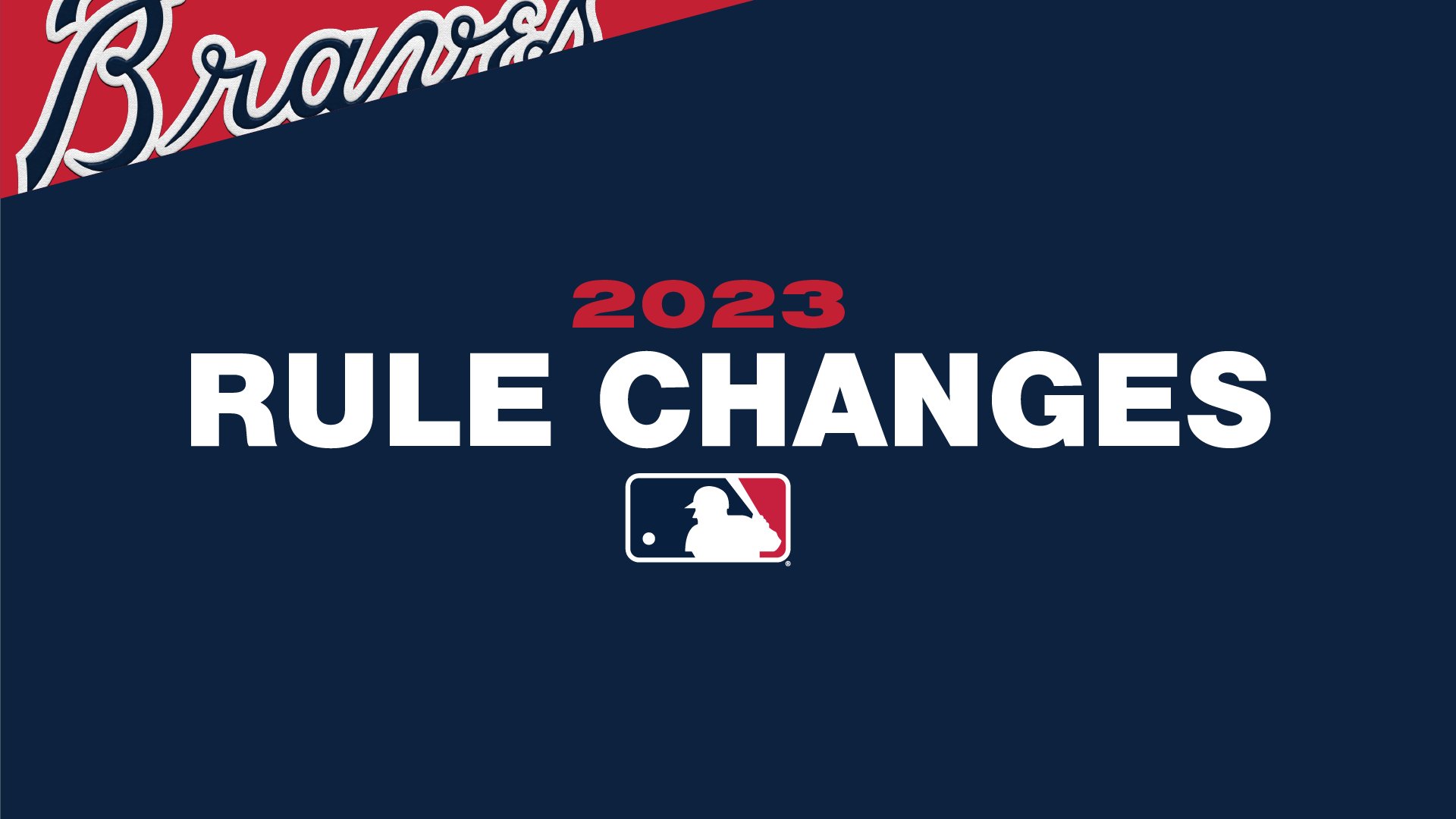 2023 MLB Rule Changes