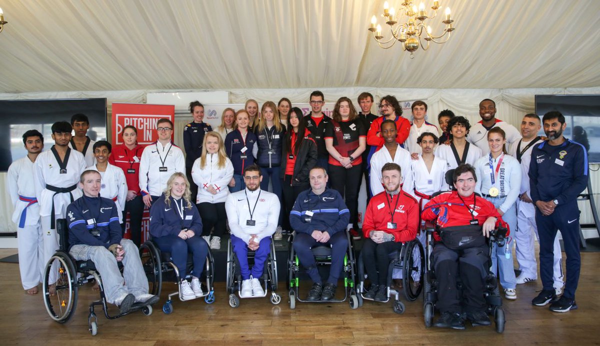EntainFdn's tweet image. Introducing our @TeamSportsAid and @PitchingIn_ legends! 👏 

This week, we hosted a Parliamentary reception for some incredible SportsAid athletes, past and present, and celebrated the rising stars of British athletics from across the UK. @bethanyshriever @Tanni_GT

#ItsYourGame