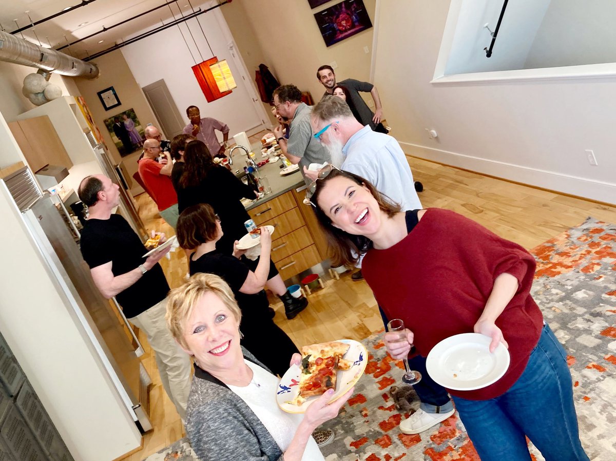 RickHammerly's tweet image. ⁣Can’t imagine a better bunch of artists with whom to celebrate the completion of a world premiere (@vareptheatre’s AFTER DECEMBER) and the prelude to World Theatre Day! ⁣
⁣
#gratitudepost #rvatheatre #AfterDecember #directorlife