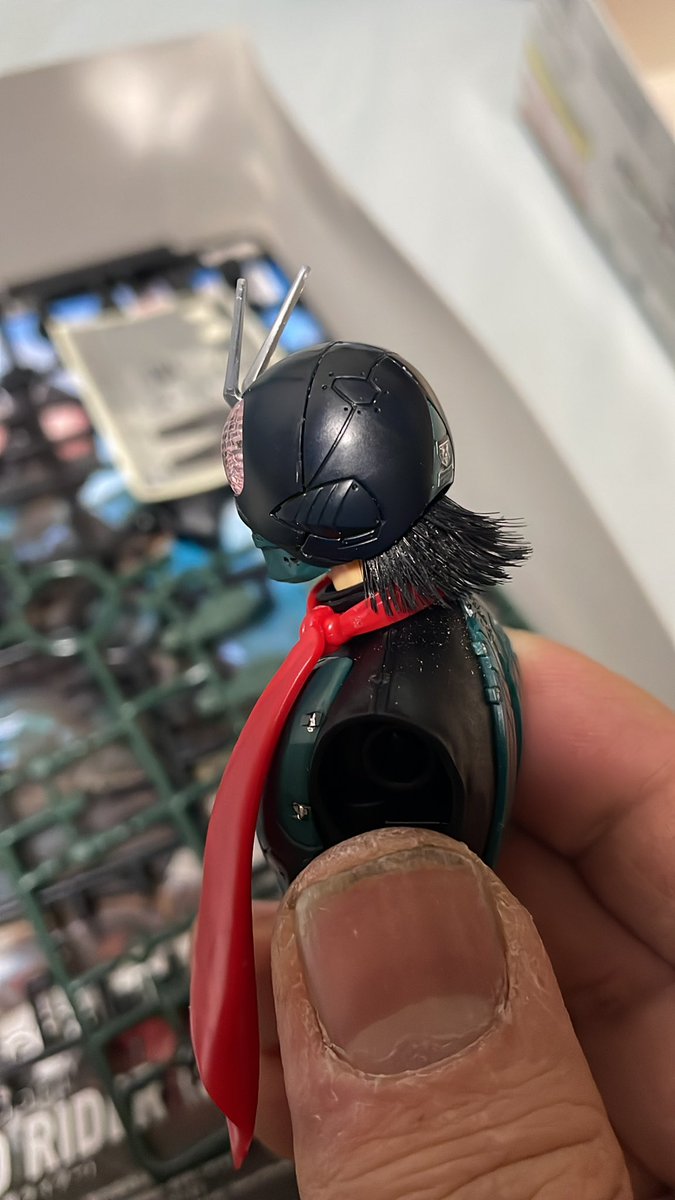 ダイソーのつけまつげを利用したオーグメンテーションした 