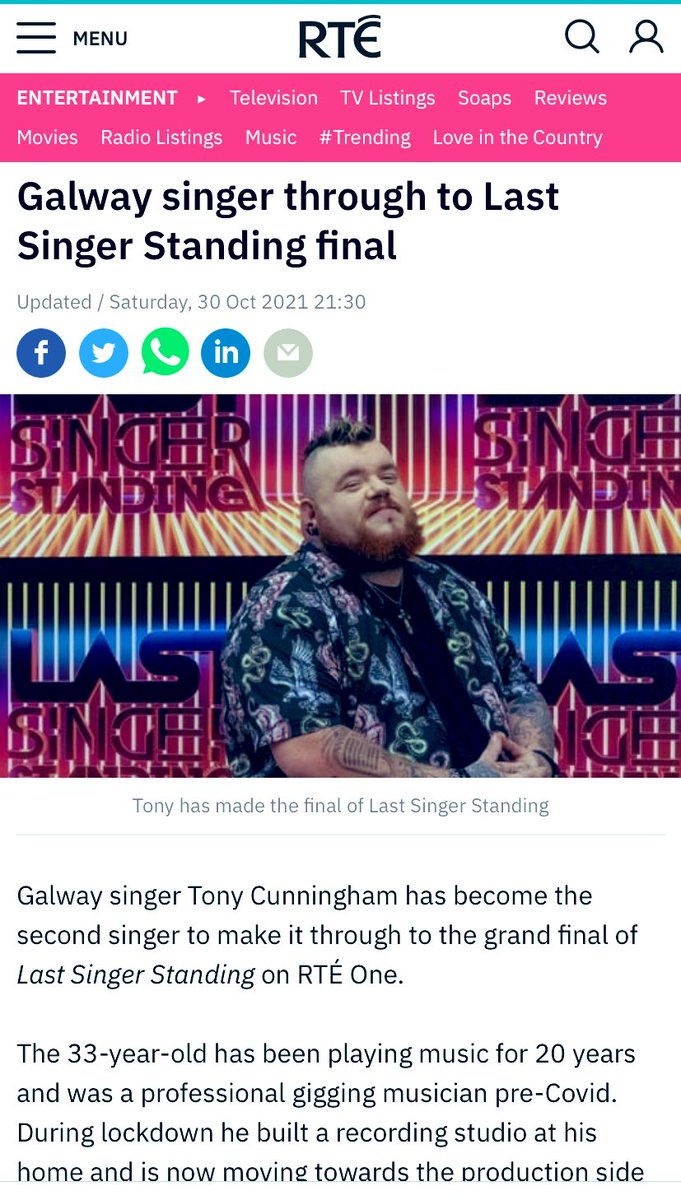 PrincipalKTCS (@ktcsprincipal) on Twitter photo Galway man Tony Cunningham will also be performing at KTCS during the Talent Show tomorrow night. Tony was a finalist on RTE’s Last Singer Standing. Get your tickets 🎟 🎟 and don’t miss out. <a href="/intokildare/">Into Kildare</a> <a href="/KWETB/">Kildare Wicklow ETB</a> #KTCS #KildareTown <a href="/933kfm/">933 KFM</a> <a href="/KANDLEi/">K&L Diocese Ireland</a> <a href="/SdtvoiceKTCS/">KTCS Student Voice and Leadership</a> Galway man Tony Cunningham will also be performing at KTCS during the Talent Show tomorrow night. Tony was a finalist on RTE’s Last Singer Standing. Get your tickets 🎟 🎟 and don’t miss out. <a href="/intokildare/">Into Kildare</a> <a href="/KWETB/">Kildare Wicklow ETB</a> #KTCS #KildareTown <a href="/933kfm/">933 KFM</a> <a href="/KANDLEi/">K&L Diocese Ireland</a> <a href="/SdtvoiceKTCS/">KTCS Student Voice and Leadership</a>