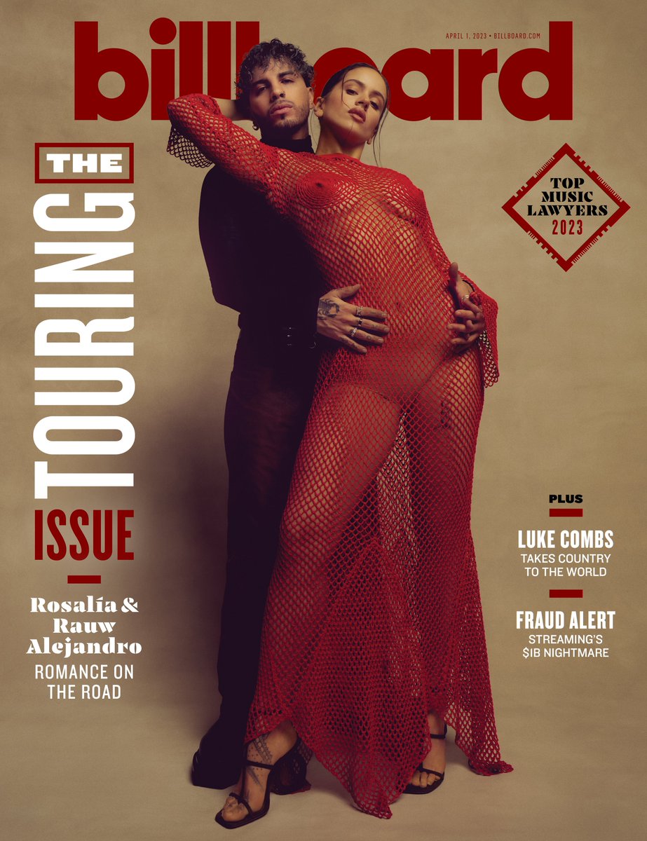 The stage is a canvas for <a href="/rosalia/">R O S A L Í A</a> &amp; <a href="/rauwalejandro/">RAÚL</a>'s boundless creativity. Newly engaged, they take their relationship just as seriously. ❤️ 

Read the cover story for Billboard's touring issue: blbrd.cm/UFoM5jm