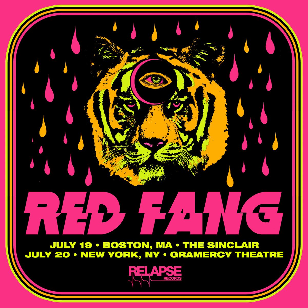 Two special RED FANG headline shows in Boston (July 19) & New York (July 20) before the @clutchofficial & @dinosaurjr tour! Tickets on sale Fri, Mar 31, 2023 @ 10:00am ET redfang.net/live.html