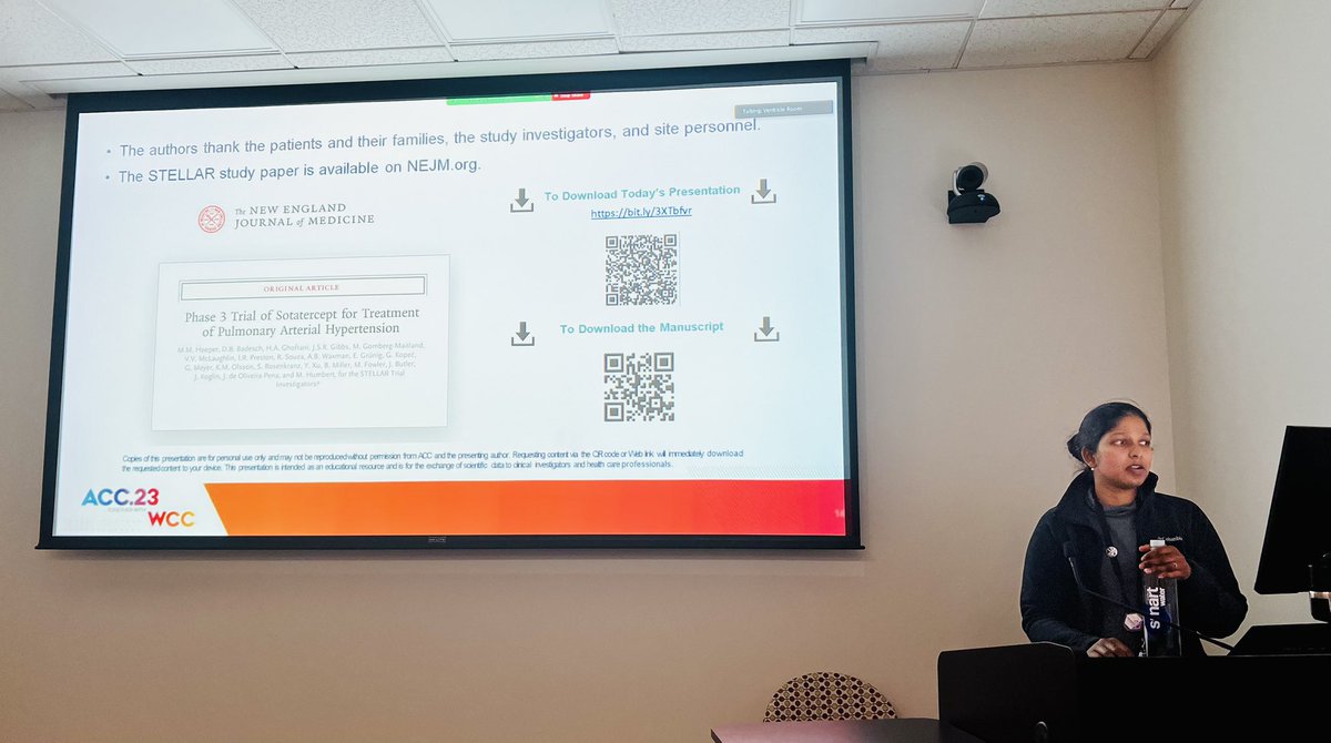 Round of applause 👏🏻 👏🏻👏🏻 to the presenters <a href="/CvUnmc/">CVMedUNMC</a> today <a href="/rkanneg1/">Radha Kanneganti</a> &amp; <a href="/SaiAlampoondi/">Sai Vikram Alampoondi Venkataramanan</a> !!!! 

&amp; a BIG shout out to all the trialist for all of their efforts to move the #Cardiology field forward 🙌 

#ACC23 #WCCardio #LearnAndEarn