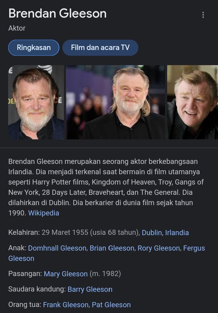 /wzd Happy Birthday to the one and only Alastor Moody a.k.a Brendan Gleeson

Source : Wikipedia 