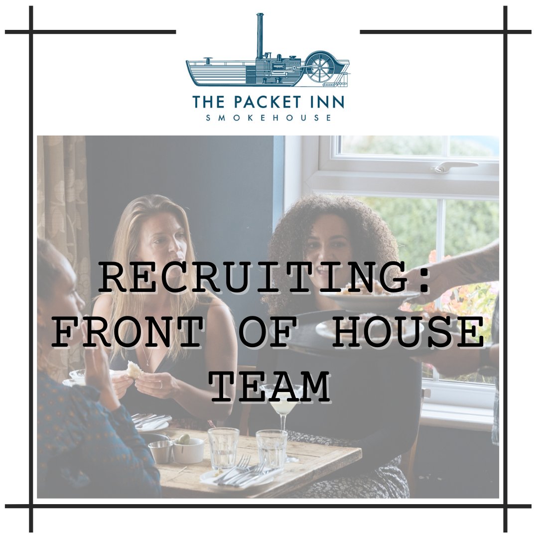 ThePacketInn's tweet photo. We’re searching for new superstars to bolster our lovely front of house team. 

Whether you’re simply looking for a few shifts to fit around other commitments, or want to start a career in hospitality, why not have a chat with us today? 

Email enquiries@thepacketinn.co.uk. https://t.co/UZFCHkxTqY