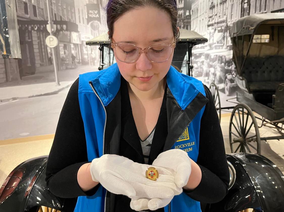 Call for loans 📢

We need your help for an exhibit on the 50-year history of nursing education at <a href="/whatsinsideslc/">St. Lawrence College</a>  (Brockville). The exhibit runs May 5-Sept 29.

Details: brockvillemuseum.com/donate

📷Museum staff shares 1963 graduate's pin from the local Ontario Hospital School