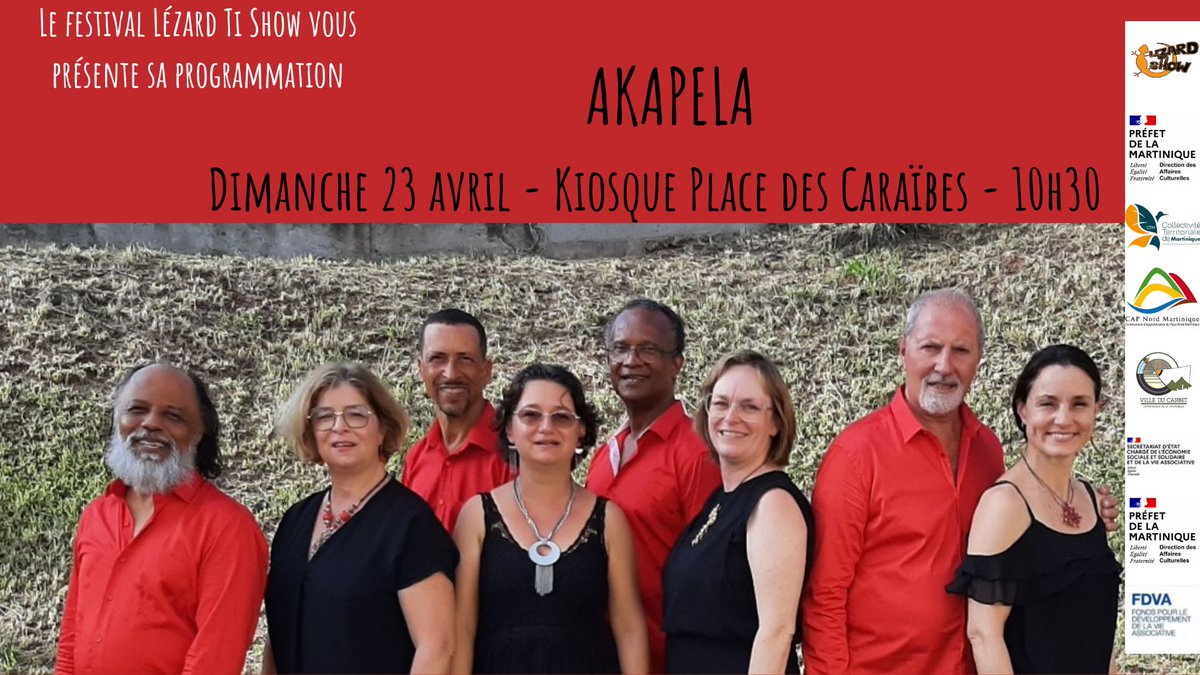 VilleDuCarbet's tweet photo. #agendakabe
A notez dans vos agendas, les prochains rendez-vous que vous donne la Ville du Carbet 😎🥳
@lezardtishow@capnordmartinique@fyrm https://t.co/FKRVSIZapd