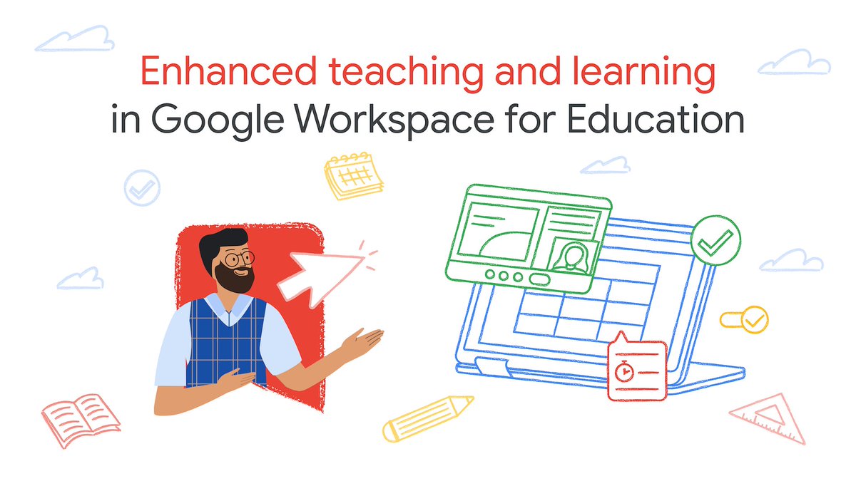 LindsayBryan17's tweet photo. The latest updates from @GoogleForEdu include easy-to-use collaboration tools and adaptive learning tech in #GoogleWorkspaceEdu and #GoogleClassroom. See what’s new: https://t.co/vyOrP8xB7N https://t.co/tI8160sar8