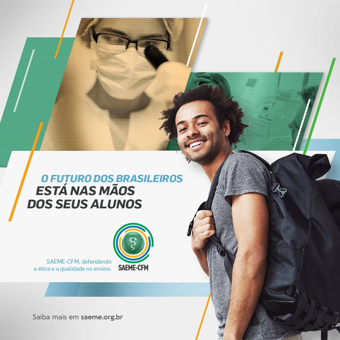 medicina_cfm's tweet photo. O SAEME é o programa do CFM desenvolvido para avaliar e chancelar a qualidade das escolas médicas brasileiras.
Quer saber mais e ver como a sua faculdade pode participar? Acesse: https://t.co/ZDeRcdVsIq
#saeme #cfm #ensinomedico #escolasmedicas #medicina #cursosdemedicina https://t.co/P7Wi0uPy5d