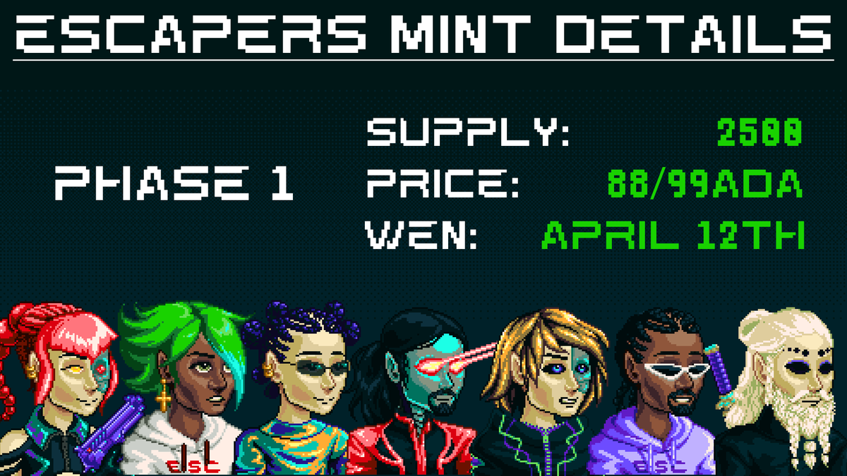 Matrix Escapers (💊,⚡) Minting NOW tweet media