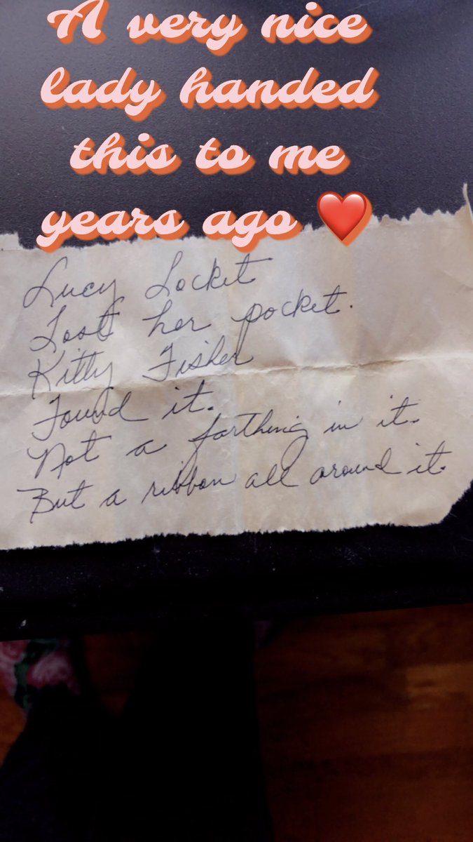 SusanDaw1's tweet photo. A cute little rhyme or poem from a lady that I’ve never met. #KindnessMatters #HappyWednesday #LucyLocket https://t.co/o15NdhI7b0