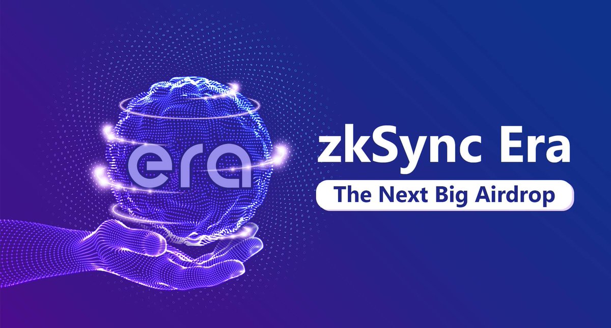 Crypto_Pranjal's tweet photo. zkSync will be the next mega airdrop🪂🚀

Mark my words: If you ignore this now, you'll 100% regret later.

- $458M raised
- 2/3 potential token for community (Official)
- You still have 6-12 months time to qualify (My speculation)

Interested?
💟Like 🔁Retweet 🚀LFG https://t.co/72DL1lSWG3
