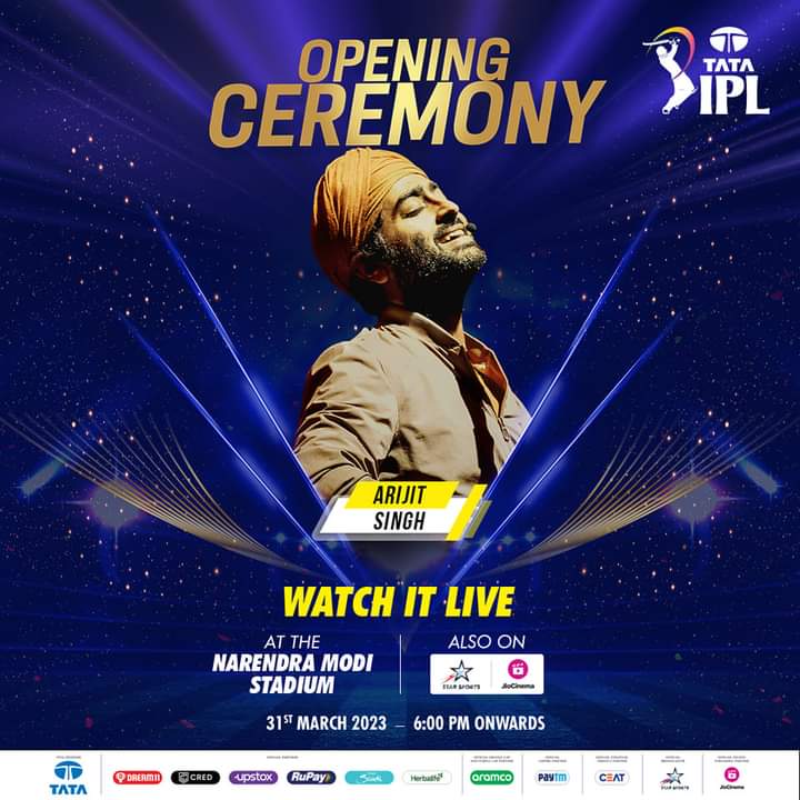 2 days to go 🔥 #ArijitSingh @arijitsingh @IPL #IPL2023 #TATAIPL2023