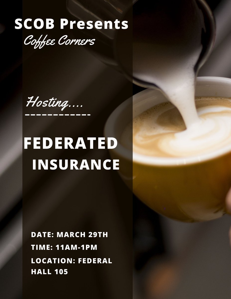 Stop by sometime today to talk with Federated Insurance between 11AM-1PM.