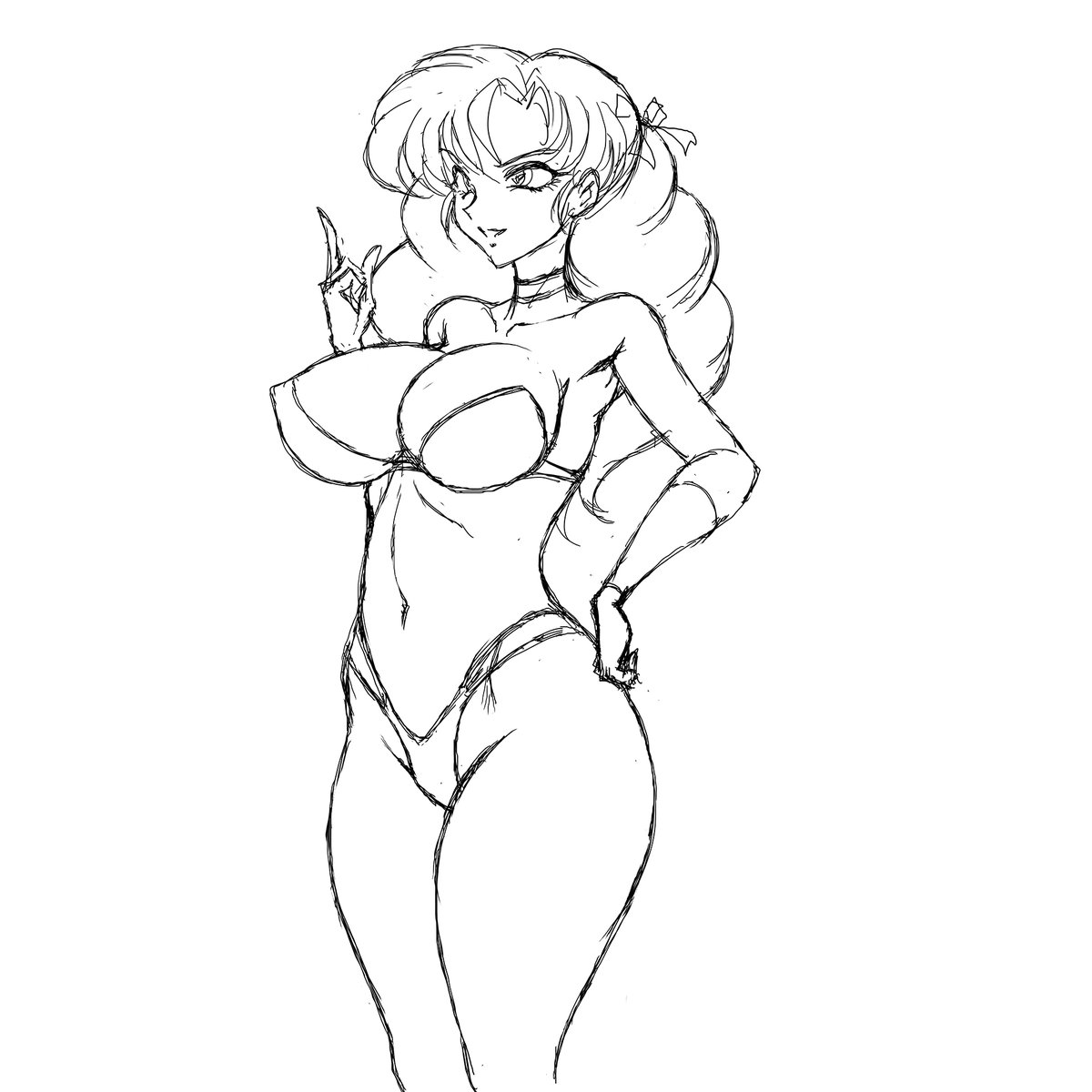 #今月描いた絵を晒そう 
らくがき楽しい・・・ 