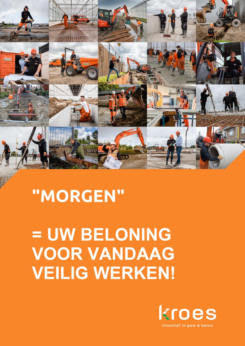 Vandaag is de Bewust Veilig-dag. Wij vinden het  365 dagen per jaar belangrijk om bewust veilig te werken, maar 1 x per jaar een beetje extra aandacht kan natuurlijk geen kwaad😉

Gedurende de dag zijn er projecten bezocht, presentaties gegeven en toolboxmeetings gehouden.