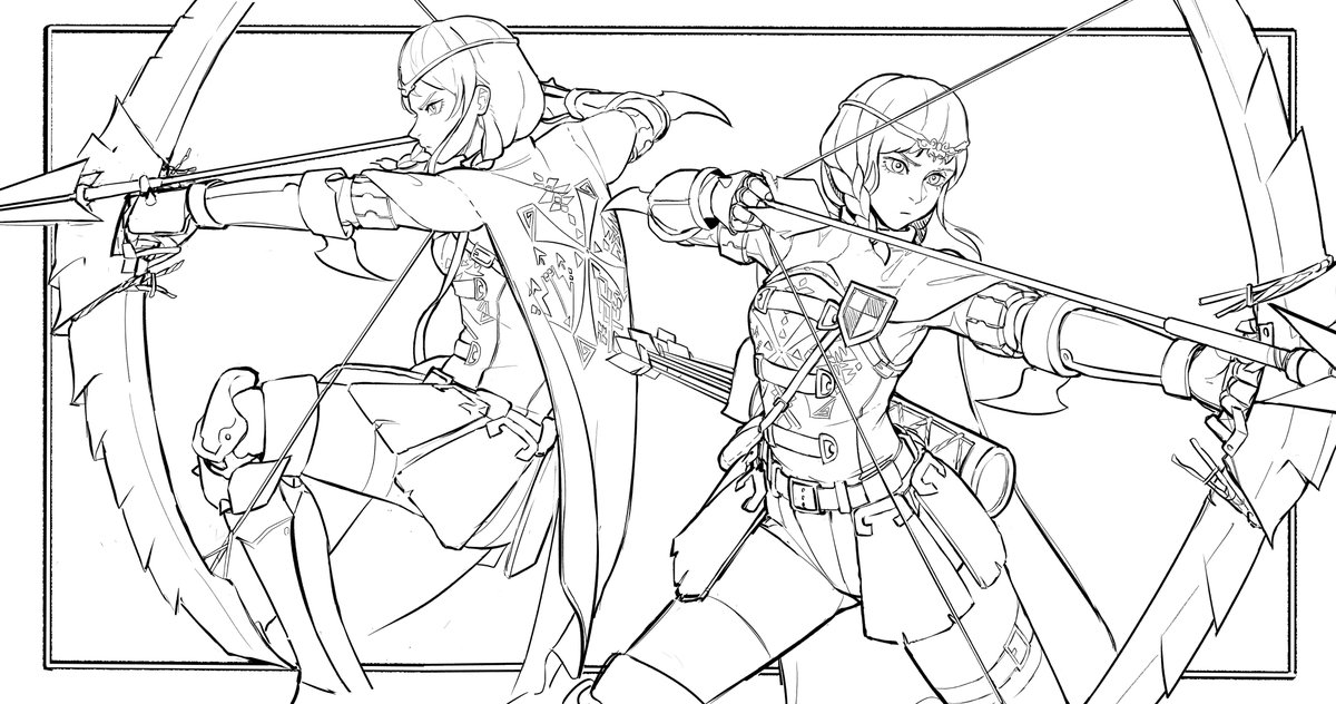 been having lots of fun with MHR so I drew a sketch of my friend's hunter! #MHRise