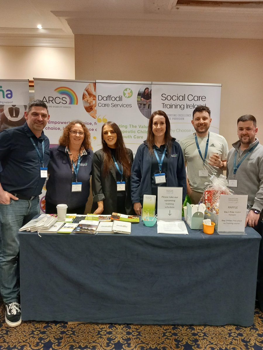 SocialCareIre's tweet image. Daffodil workers enjoying #sci2023
