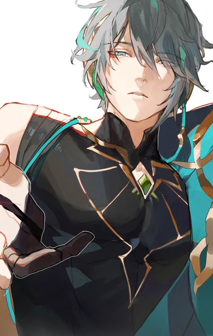 Themb reaching out hands #原神 