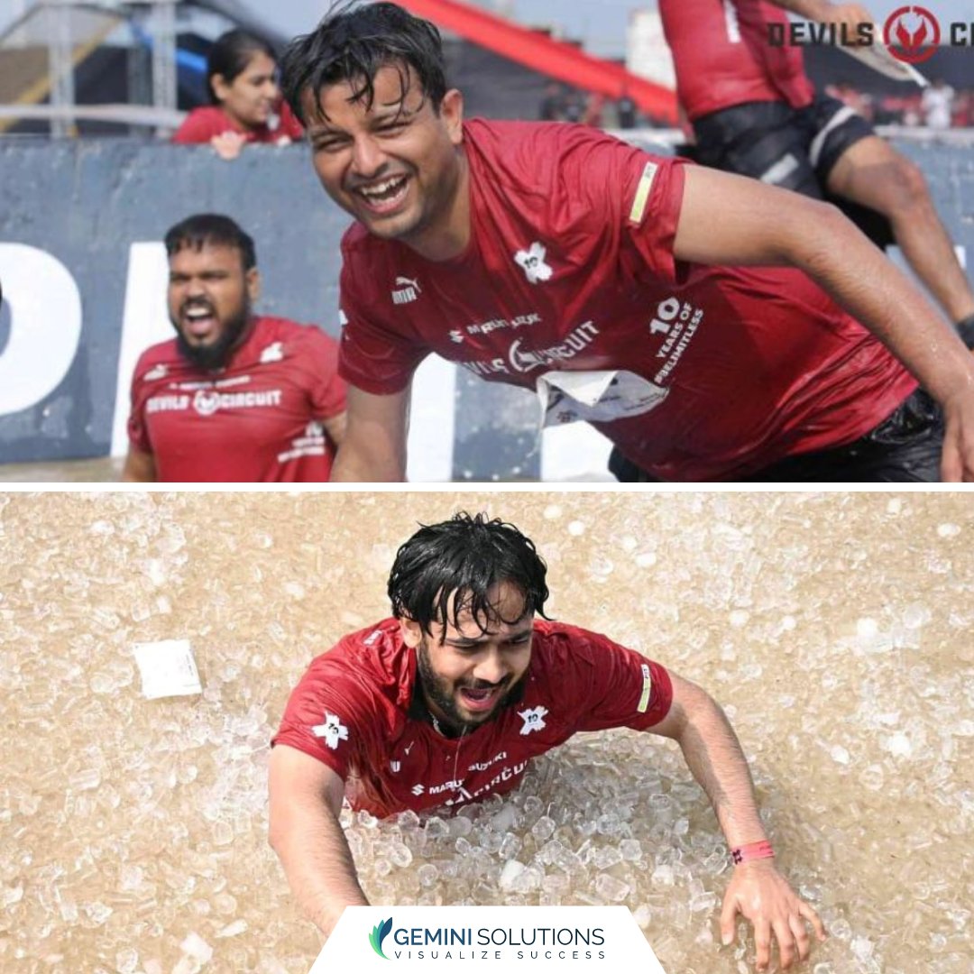 GeminiIndia's tweet photo. 15+ Gemini on Wheels adventurists took on the challenge of the Devil's Circuit, an obstacle course testing strength, endurance &amp; mental toughness. #geminisolutions #lifeatgemini #devilscircuit #belimitless #fitness https://t.co/MDkvlW1zEs