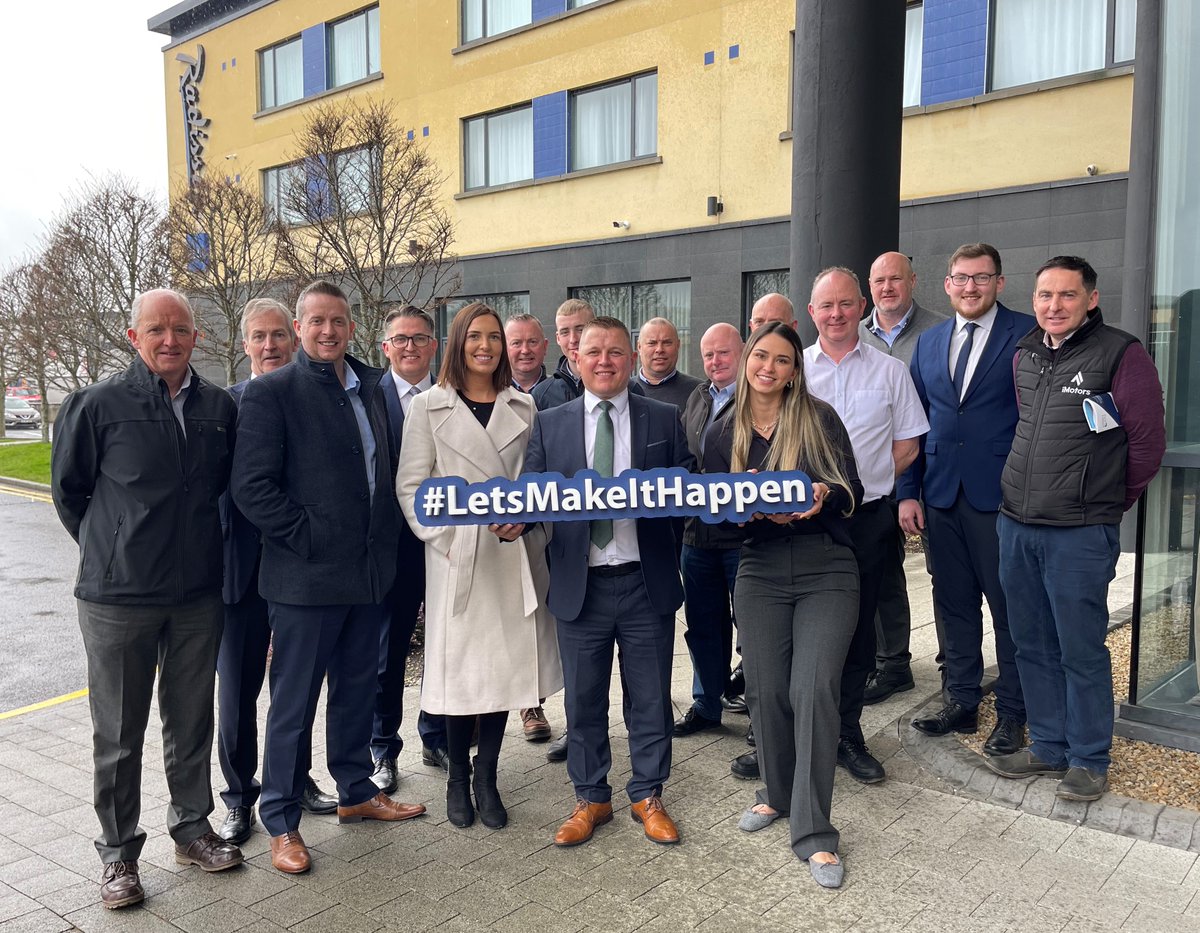 FirstCitizen_ie's tweet photo. Today, the local Letterkenny franchised Motor Dealers met together to demonstrate that they are committed to delivering quality financial advice to their customers. The training event, which took place at the Radisson Blu Hotel was delivered by @FirstCitizen_ie

#LetsMakeItHappen https://t.co/6d9P2DSN68