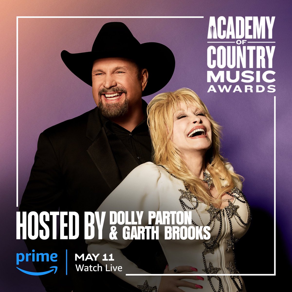 Garth Brooks (@garthbrooks) on Twitter photo Let’s get this party started!!!!! I’m hosting the <a href="/ACMawards/">ACM Awards</a> show this year with THE <a href="/DollyParton/">Dolly Parton</a>! Join us May 11 on <a href="/PrimeVideo/">Prime Video</a>, we’re bringing all of our friends in low places with us for this one!!!! love, g #ACMawards Let’s get this party started!!!!! I’m hosting the <a href="/ACMawards/">ACM Awards</a> show this year with THE <a href="/DollyParton/">Dolly Parton</a>! Join us May 11 on <a href="/PrimeVideo/">Prime Video</a>, we’re bringing all of our friends in low places with us for this one!!!! love, g #ACMawards