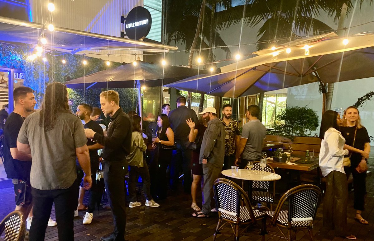 ChuckWalterFL's tweet image. Even with the Miami rain we were able to celebrate one year of bringing the local community together at Brickell Tech Tuesday. And now on to #miamitechmonth