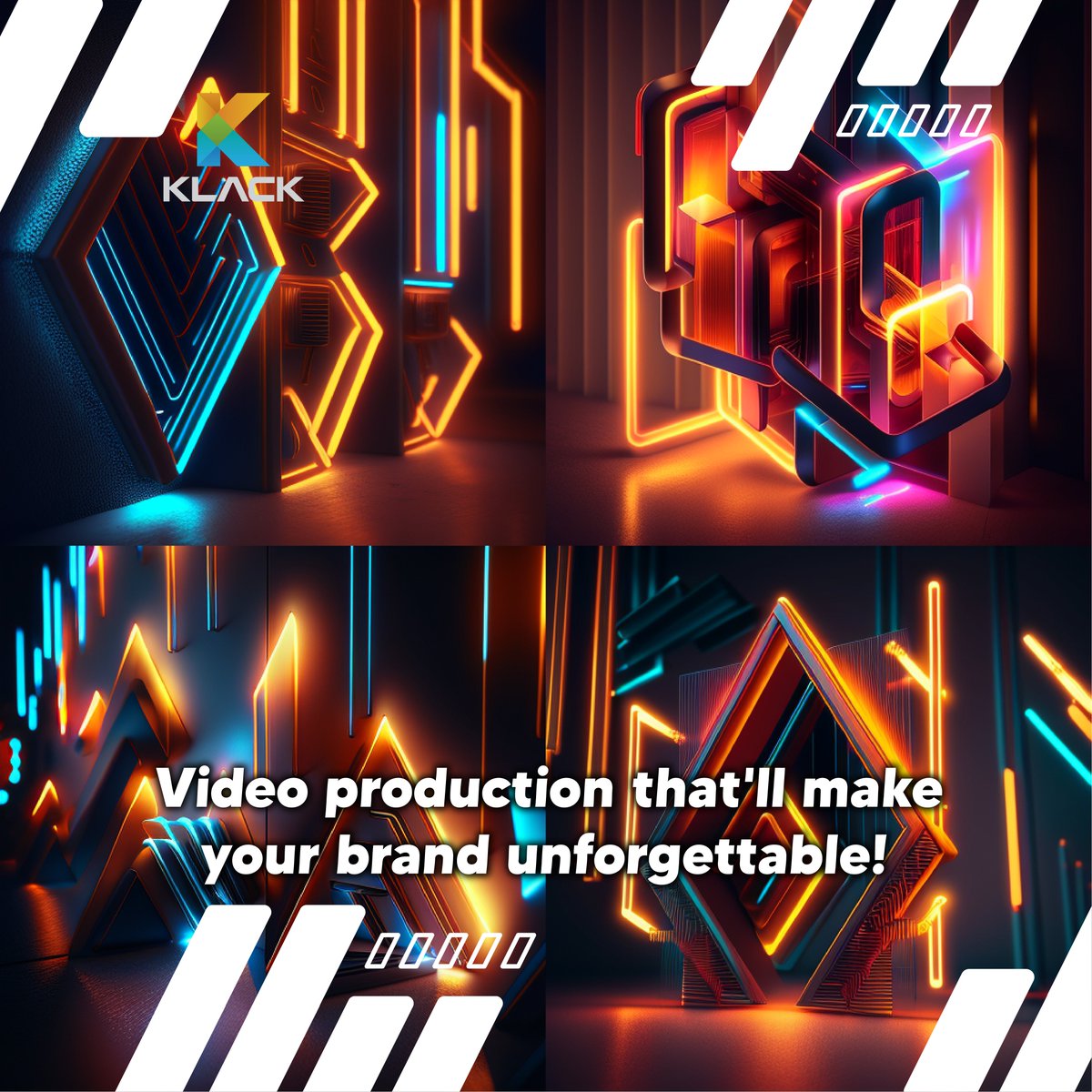 FireNeuron's tweet image. Video production that'll make your brand unforgettable! Our team of video experts are dedicated to creating videos that stand out and grab attention. Visit Klackarts.com or DM us for more info.

#videoproduction #innovative #creative #disruptive #branding