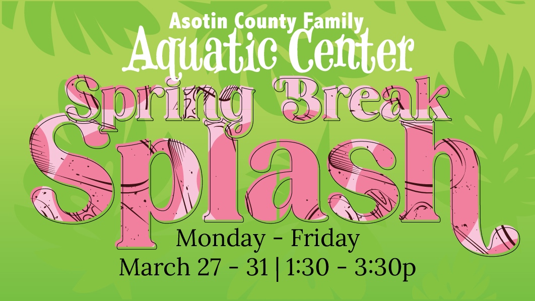 theaquaticenter's tweet photo. There are still a few days of Spring Break Splash, bring the kids down for a splash of fun! 
Half off all daily admission from 1:30-3:30p. https://t.co/i9CaTsD4a2