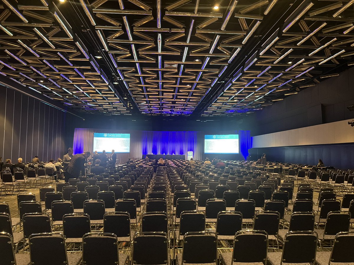 Finally in Montreal ! 
#SAGES2023 <a href="/SAGES_Updates/">SAGES is in Tampa in 2026!</a>