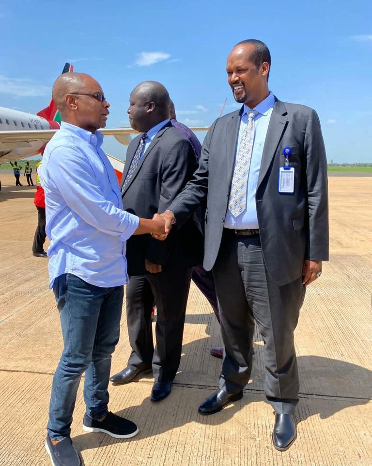 Rt. Hon. Amason Jeffah Kingi, EGH. tweet media