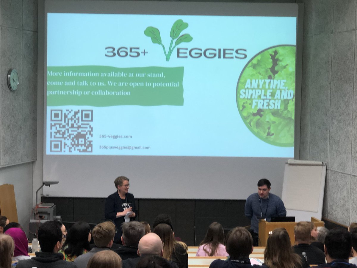 HarrietGullsten's tweet photo. Time for demo day here at Viikki campus! Lots of exciting pitches and tastings! Congratulations Laura Forsman and Reetta Kivelä!
Also new call for Germinator Batch #3 is now opening.
#helsinkiuni #viikkicampus #viikkifooddesignfactory #vfdf #germinator #pregerminator #food https://t.co/HjkoS2nwnQ