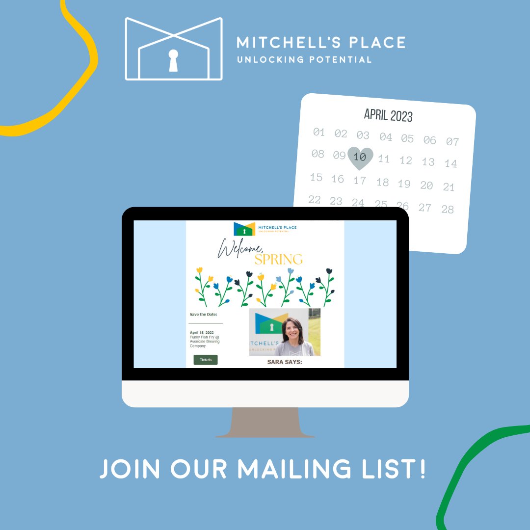 Join our mailing list and stay up-to-date with exclusive event information and our quarterly e-newsletter. Don't miss out; sign up today and be sure to receive our upcoming April newsletter!💌

SIGN ME UP: tinyurl.com/ya9s3nze